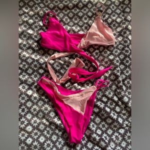 pink bikini